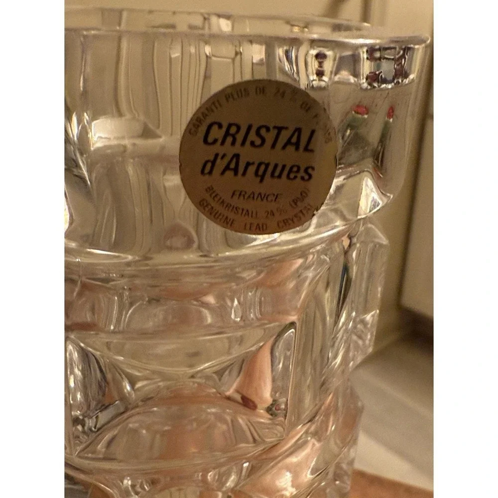 Cristal D'Arques Durand - Ancenis Optic‎ Block Clear 8 1/2